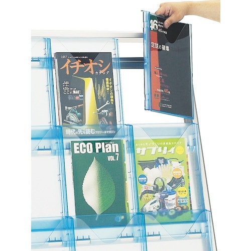 TRUSCO パンフレットスタンド A4サイズ対応