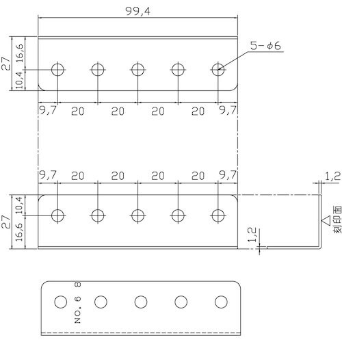 WAKI 補助金具ステイ BS−668 NO68