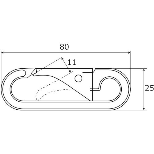 WAKI チェーンフック BK−732 AK125