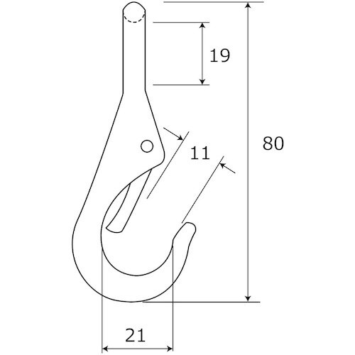 WAKI 真鍮ナスカン BK−941 NO2 B2