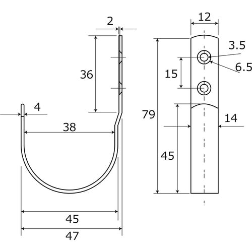 WAKI ソフトフック3 BH−222 シロ