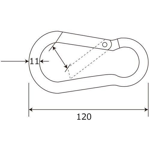 WAKI スプリングフック 15−416 11X1