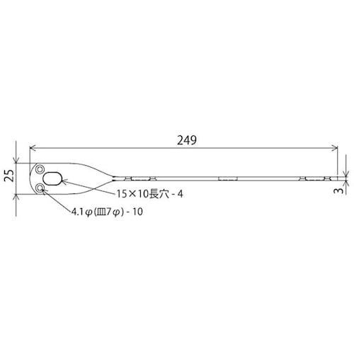 WAKI 補助金具ステイ BS−609 NO9 ク