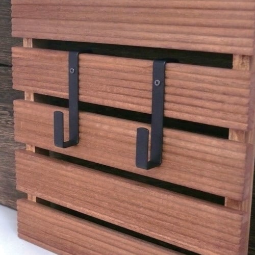 WAKI ツヤ消し黒 Z型金具 WAP−342 1