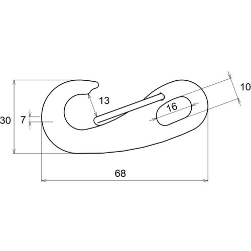 WAKI ステンセフティフック 15−505 70