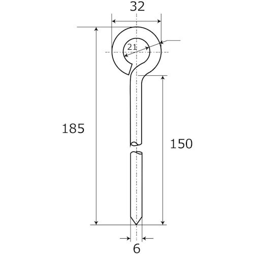 WAKI O型アンカー BK−212 SUS304
