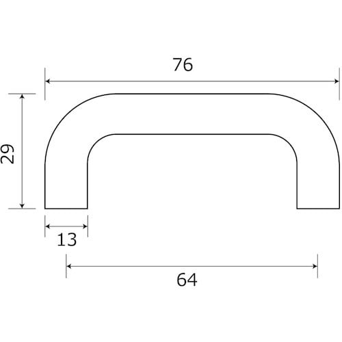 WAKI 木製取手 パイン TW−008 3919
