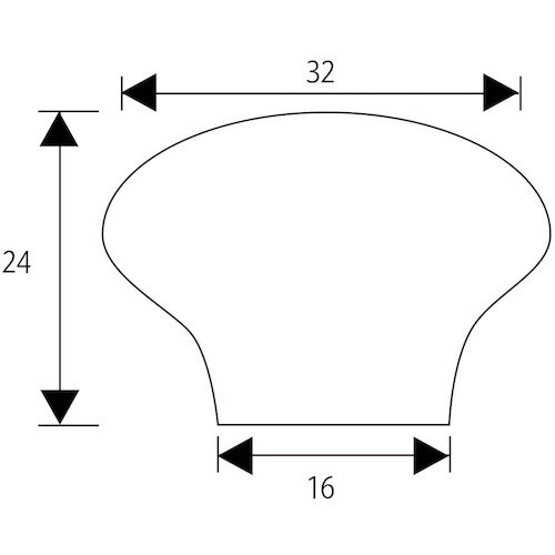 WAKI セラミックつまみ VG−262 32mm