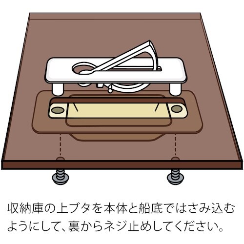 WAKI ダイカスト半回転取手 VG−075 ショ