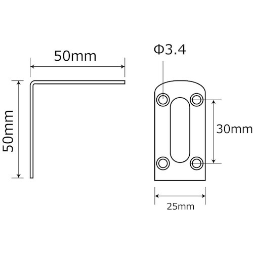 WAKI 補助金具ステンレス BS−721 NO1