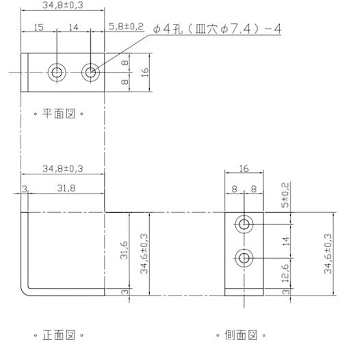 WAKI ステン バレット隅金 BK−112 35