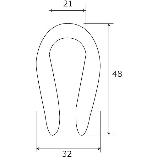 WAKI ステン シンプル BK−537 8MM