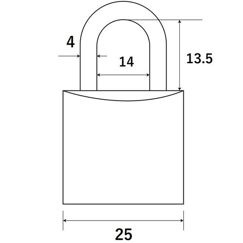 WAKI バラステン吊長南京錠 aiai IB−0