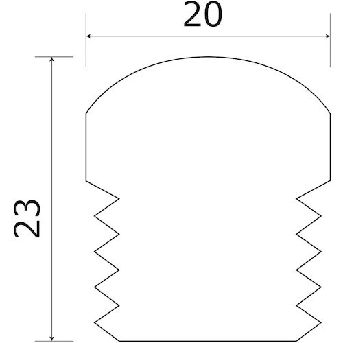 WAKI 木製ツマミ パイン TW−005 387