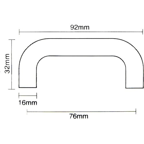 WAKI 木製取手 DB TW−017 3917b