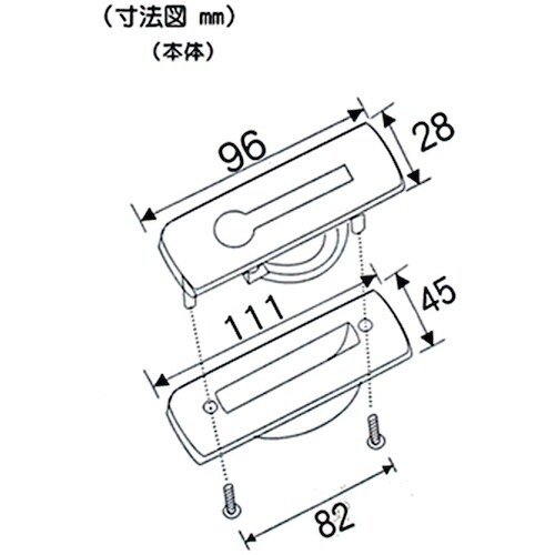 WAKI ダイカスト回転取手 VG−134 クロー