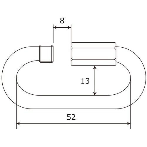 WAKI ステンリングキャッチ 15−713 7M