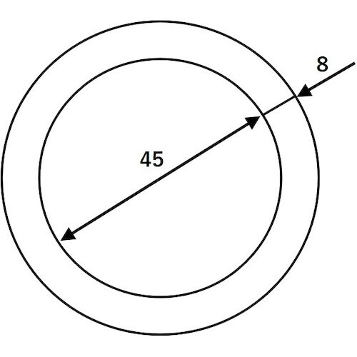 WAKI ステンリング BK−747 8X45