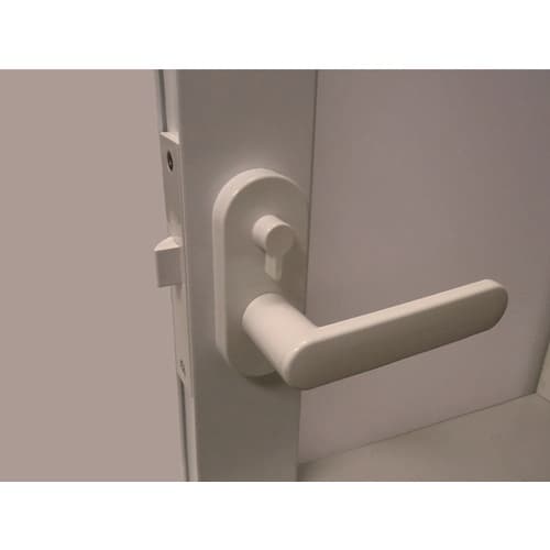 WAKI 浴室用樹脂レバー錠 クリキ LUBP4−