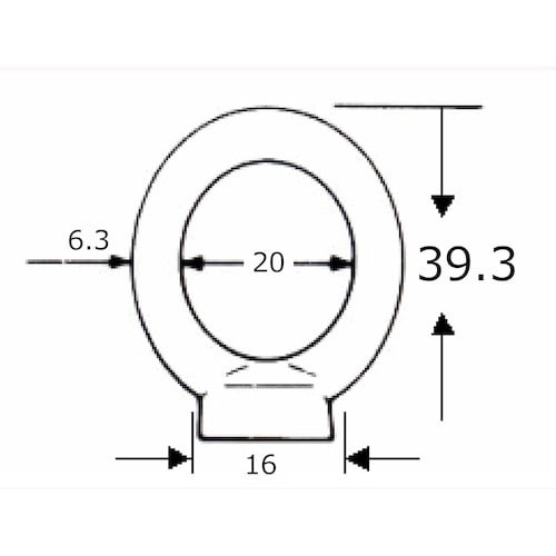 WAKI ステンアイナット 15−109 8MM