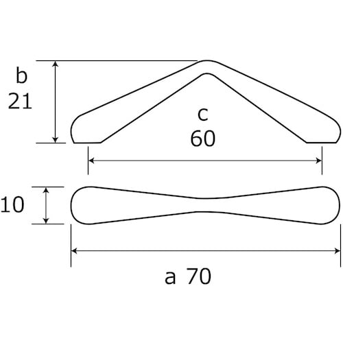 WAKI ソフィアハンドルW BH−936 270
