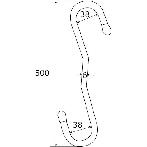 WAKI ステンロングSカン BK−899 SUS