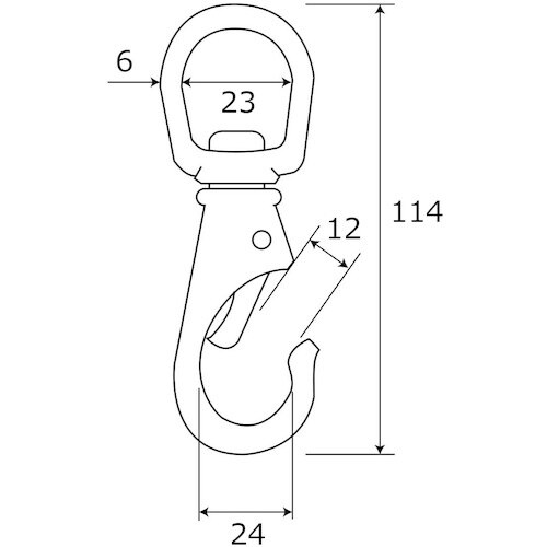 WAKI 真鍮スイベルナスカン BK−940 B2