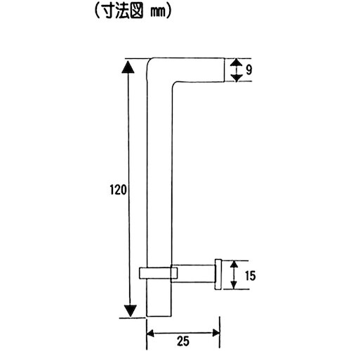 WAKI アジャストハンドル VG−093 ダイカ