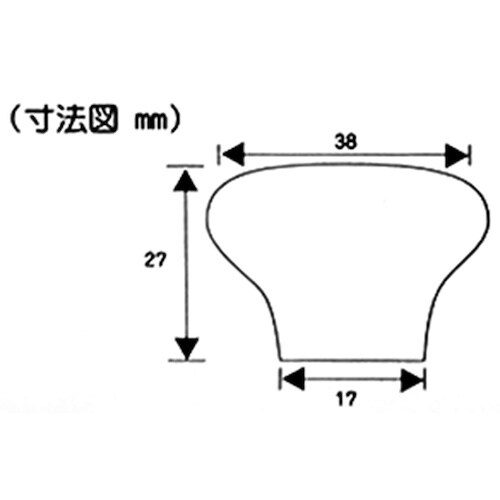 WAKI セラミックつまみ VG−291 38mm