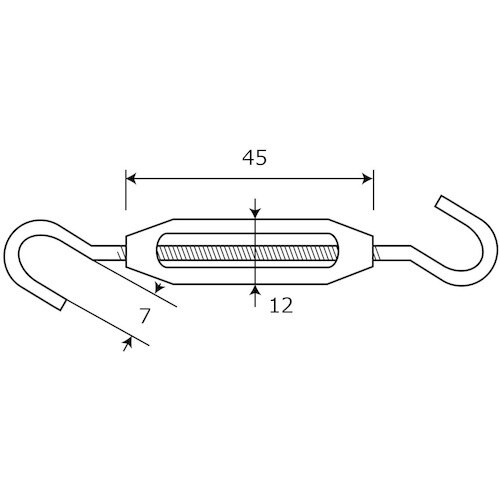 WAKI ターンバックル 15−000 (3.5)