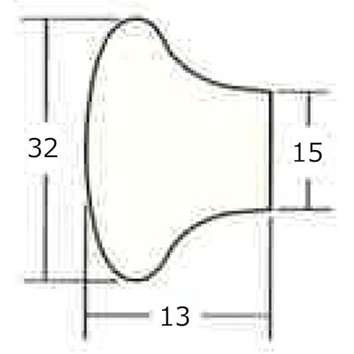 WAKI 陶器ツマミ BH−929 552C 32
