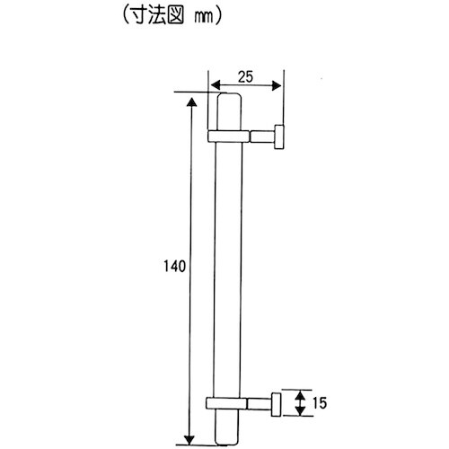 WAKI アジャストハンドル VG−137 ステン