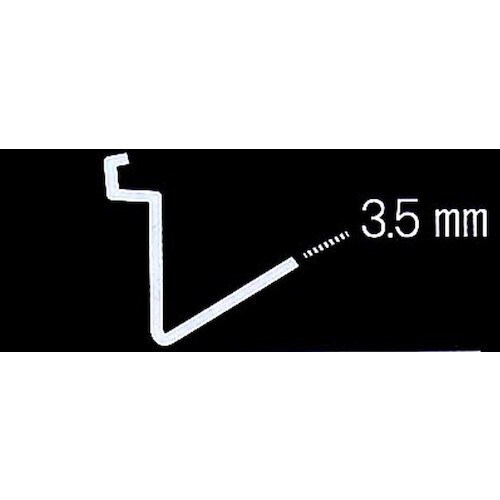 WAKI 黒フック L型 ANB−804 2本入り