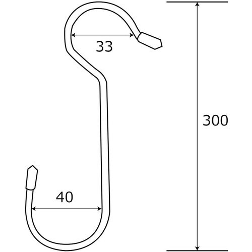 WAKI カラーSカン SS025W 40X300