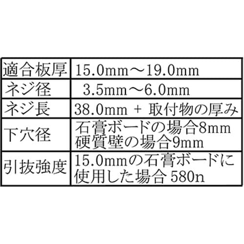 WAKI トグラー WF−080 TC 4個入り