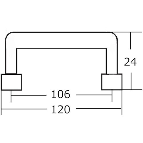 WAKI フランス取手 BH−716 真鍮メッキ
