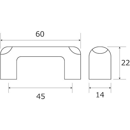 WAKI ハンドル60MM aiai AH008