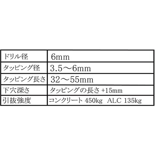 WAKI アリゲーターAF−6 WF−223 ビス