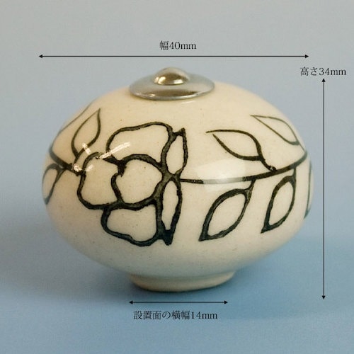 WAKI セラミックつまみ IK−128 W40x