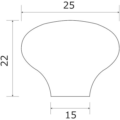 WAKI セラミックつまみ TW−150 シロハナ