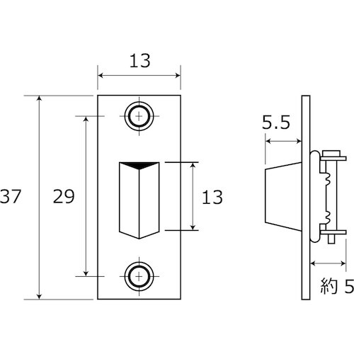 WAKI 三角ゴンベ 小ー BH−638