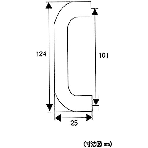 WAKI PCハンドル VG−105 124mm