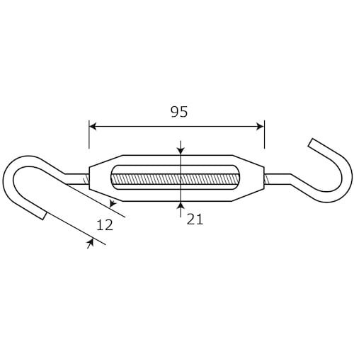 WAKI ターンバックル 15−004 (8)