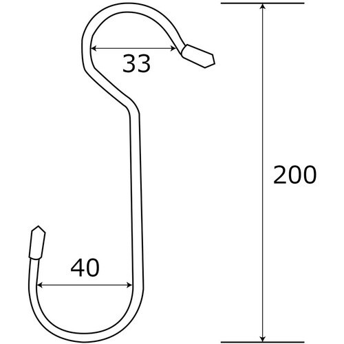 WAKI カラーSカン SS055W 40X200