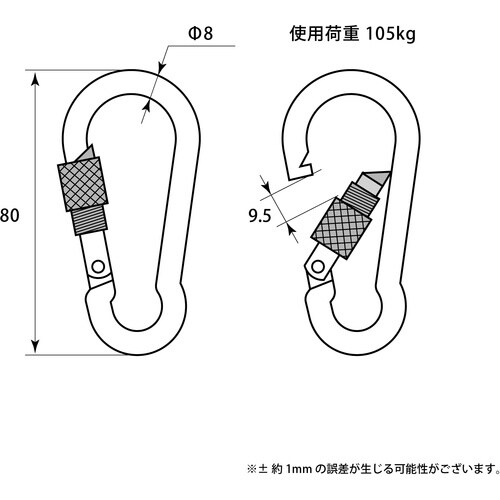 WAKI ロック付スプリングF 15−426 8x