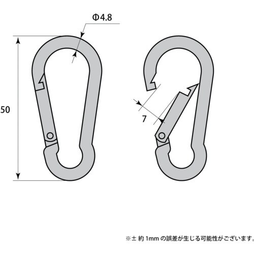 WAKI スプリングフック 15−417 5x50