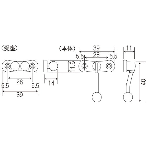 WAKI 三ツ玉下り VB−062 GB チュウ