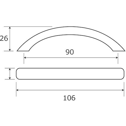 WAKI ムーンハンドル BH−941 278W