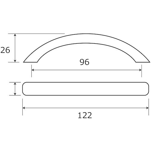 WAKI カチューシャハンドル BH−993 96