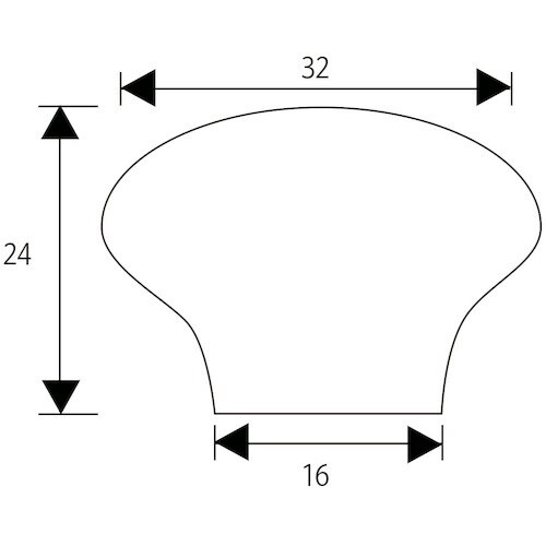 WAKI セラミックつまみ VG−274 32mm